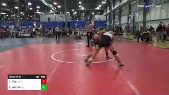 138 lbs Round Of 16 - Gabe Gipe, Clarkston vs Aidan Waszak, The Empire