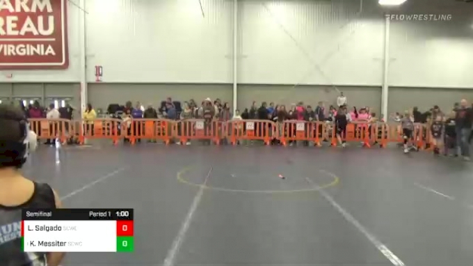 53 lbs Semifinal - Kitt Messiter, NOVA WC vs Luke Salgado, Scanlan ...