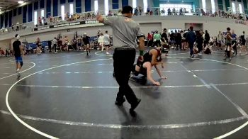 120 lbs Quarterfinal - Elijah Hattaway, Camden Outsiders vs Noah Brown, Davenport Broncos