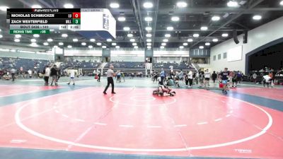 141 lbs Cons. Round 4 - Zach Westerfield, Kennesaw State vs Nicholas Schmucker, Liberty U