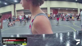 96 lbs Semis & 1st Wrestleback (8 Team) - Dominic Braddock, ARES vs Caleb Edwards, Carolina Hammer Squad