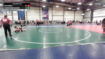 132 lbs Consi Of 32 #1 - Leo Moore, CT vs Christopher Duarte, RI