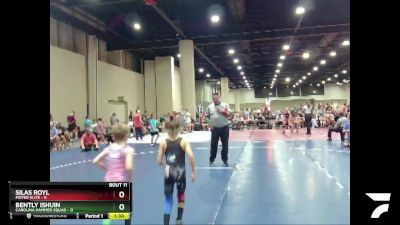 45 lbs Quarters & Wb (16 Team) - Silas Royl, Moyer Elite vs Bently Ishuin, Carolina Hammer Squad