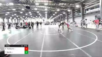 285 lbs Consolation - Charles Tamburin, WV vs Triston Norris, NC