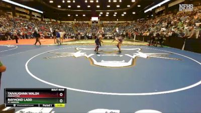 6A - 120 lbs Champ. Round 1 - Taivaughnn Walsh, Manhattan vs Raymond Ladd, JC Harmon