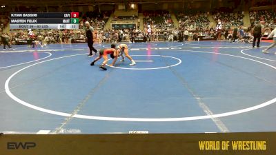 80 lbs Consi Of 8 #2 - Kiyan Bassiri, Capital City vs Masten Felix, MANTANONA-TC