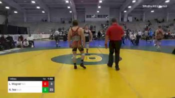 145 lbs Prelims - Logan Wagner, Indiana Outlaws Black vs Nick Fea, Team Shutt North