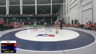 110 lbs Charlotte Nold, Illinois vs Vanity Brown, Oklahoma