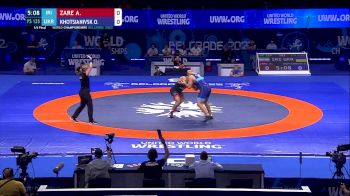 125 kg 1/4 Final - Amir Hossein Abbas Zare, Iran vs Oleksandr Khotsianivskyi, Ukraine