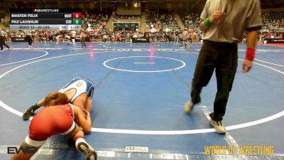 80 lbs Round Of 64 - Masten Felix, MANTANONA-TC vs Pax Laughlin, Seneca