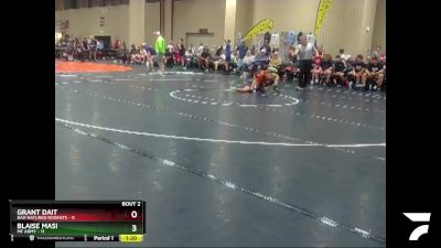 120 lbs Round 1 (6 Team) - Blaise Masi, MF Army vs Grant Dait, Bad Natured Rodents