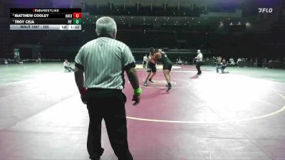 285 lbs 1st Place Match - Matthew Cooley, Oakdale vs Troy Ceja, Pitman