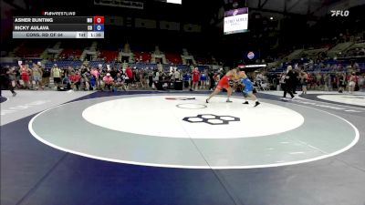 215 lbs Cons. Rd Of 64 - Asher Bunting, MO vs Ricky Aulava, CO