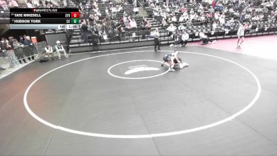 6A 113 lbs Cons. Semi - Hudson York, Corner Canyon vs Tate Mikesell, Syracuse