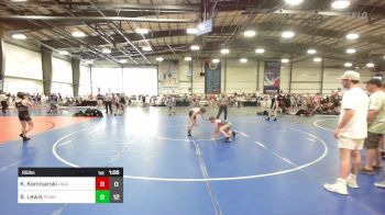 85 lbs Rr Rnd 3 - Kasey Komisarski, Ragin Raisins Catawba vs Brodey Lewis, POWA