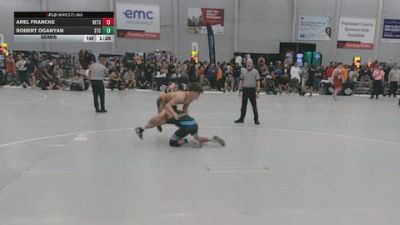 165 lbs Semis - Arel Francke, Betsu vs Robert Oganyan, SilvaBack Training Center