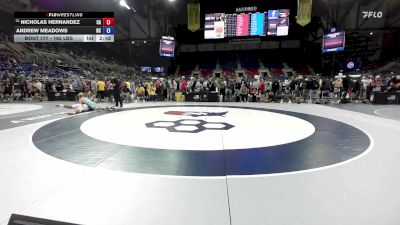 165 lbs Champ. Rd Of 64 - Nicholas Hernandez, CA vs Andrew Meadows, NC