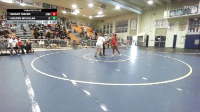 235 lbs 1st Place Match - Ashley Wafer, Lakewood vs Jaeleen McLellan, Santa Fe