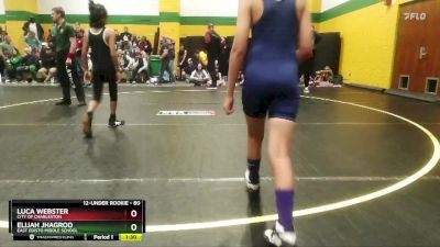 80 lbs Round 1 - Elijah Jhagroo, East Edisto Middle School vs Luca Webster, City Of Charleston
