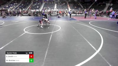 62 lbs Quarterfinal - Owen Smith, Arvada West vs Winston Butcher, Windy City WC