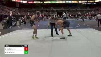 132 lbs Round Of 16 - Luke Ahrberg, Cushing vs Even Azurdia, Cali Select Wc