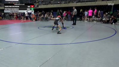 103 lbs 5th Place - Kaelynn Dickson, Endicott vs Peyton Schneck, Emmaus