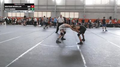 110 lbs Round 3 (6 Team) - Braydan McMullan, Neighborhood Wrestling vs Zach Harris, CP Wrestling