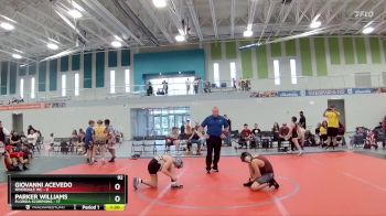 92 lbs Round 2 (6 Team) - Parker Williams, Florida Scorpions vs Giovanni Acevedo, Riverdale WC