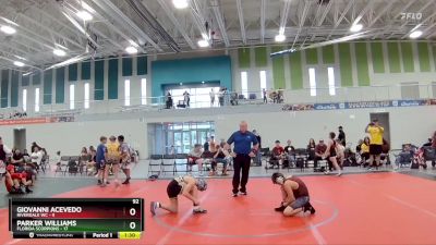 92 lbs Round 2 (6 Team) - Parker Williams, Florida Scorpions vs Giovanni Acevedo, Riverdale WC