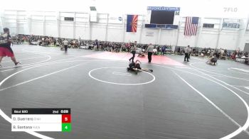 81 lbs Semifinal - Dylan Guerrero, Chain Gang vs Benjamin Santana, Yucaipa Thunder WC