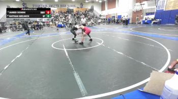 126 lbs Champ. Round 2 - Nathan Melnick, Newbury Park vs James Donini, Downey