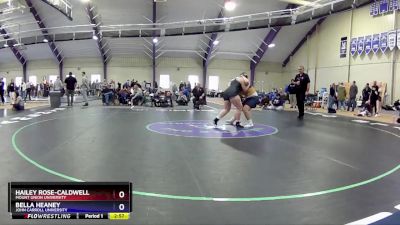 180 lbs Round 2 - Bella Heaney, John Carroll University vs Hailey Rose-Caldwell, Mount Union University