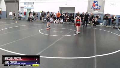 97 lbs 5th Place Match - Greyson Reuter, Interior Grappling Academy vs Jack Pegues, Juneau Youth Wrestling Club Inc.