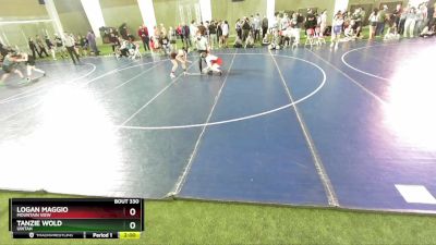 135 lbs Cons. Round 1 - Logan Maggio, Mountain View vs Tanzie Wold, Uintah