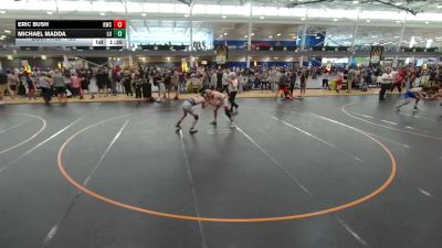 126 lbs Champ. Round 4 - Eric Bush, Riverdale vs Michael Madda, Level Up