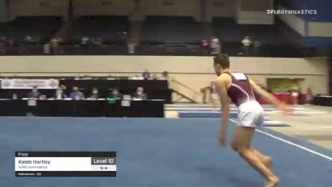 Kaleb Hartley - Floor, 5280 Gymnastics - 2021 USA Gymnastics Development Program National Championships