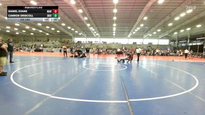 135 lbs Rr Rnd 3 - Daniel Evans, North Carolina National Team Blue vs Cannon Driscoll, TSB