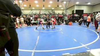 126 lbs Consi Of 4 - Bennett Mikles, Bishop Kelley vs Cash Brown, Tulsa Hale