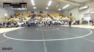 235 lbs Quarterfinal - Allie Hitt, Bentonville Girls vs Tatum Brown, Glenpool Girls HS