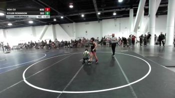 83 lbs Semifinal - Koa Cu, Monster Garage vs Kyler Robinson, Shootbox WC