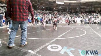 49 lbs Round Of 32 - Jameson Mantle, Wagoner Takedown Club vs Slade Summers, Standfast