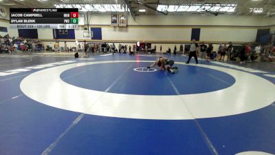 120 lbs Quarterfinal - Jacob Campbell, Iron Horse vs Dylan Blenk, Prime Wrestling Club