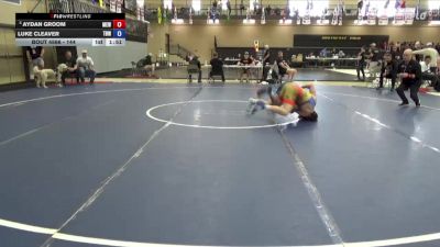 144 lbs Quarters - Aydan Groom, Moyer Elite Wrestling vs Luke Cleaver, The Best Wrestler