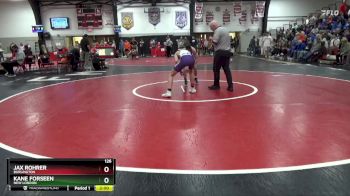 126 lbs Round 2 - Kane Forseen, New London vs Jax Rohrer, Burlington