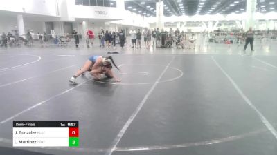 130 lbs Semifinal - Janali Gonzalez, Scotsmen WC vs Leona Martinez, Central Catholic WC