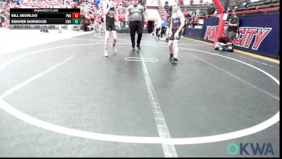 105-110 lbs Rr Rnd 3 - Bill Deurloo, Perry Wrestling Academy vs Denver Norwood, Cowboy Wrestling Club