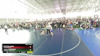 108 lbs Champ. Round 2 - Payton King, TW Wrestling vs Cole DeGering, Pleasant Grove/TUG