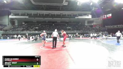 190 lbs Cons. Round 1 - Brady West, Elk Grove vs Juan Alvarez, Patterson