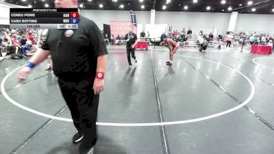 144 lbs Coreu Powe, Team Alabama vs Cash Botting, Wisconsin