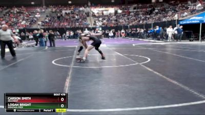 132 lbs Cons. Round 1 - Carson Smith, Hillcrest vs Logan Bright, Gonzaga Prep